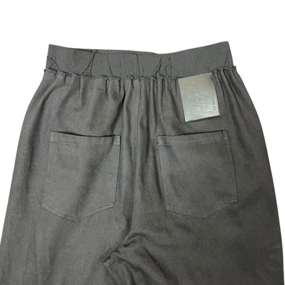 RAF Simon’s Elastic Band Big Denim Pants Black