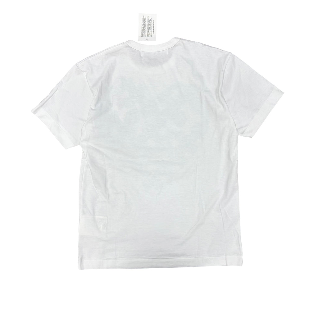 Comme Des Garçon Polka Dot Heart Tee White