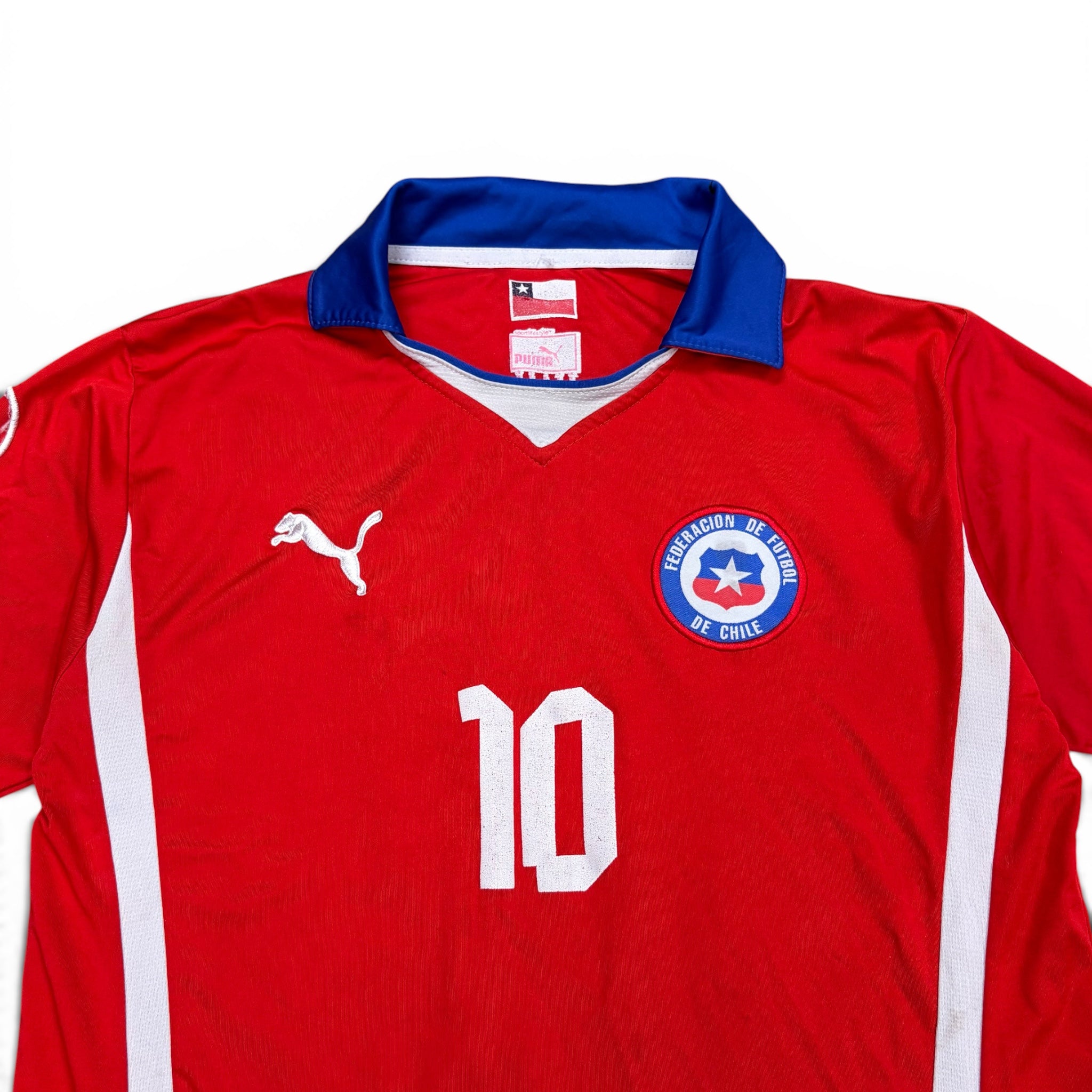 2015 Puma Chile Jorge Valdivia Home Jersey