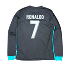 2017 Adidas Real Madrid Cristiano Ronaldo Away Longsleeve Kit