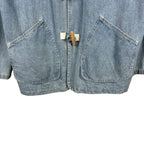Vintage Lees Ranch Farmers Chore Jacket Washed Denim