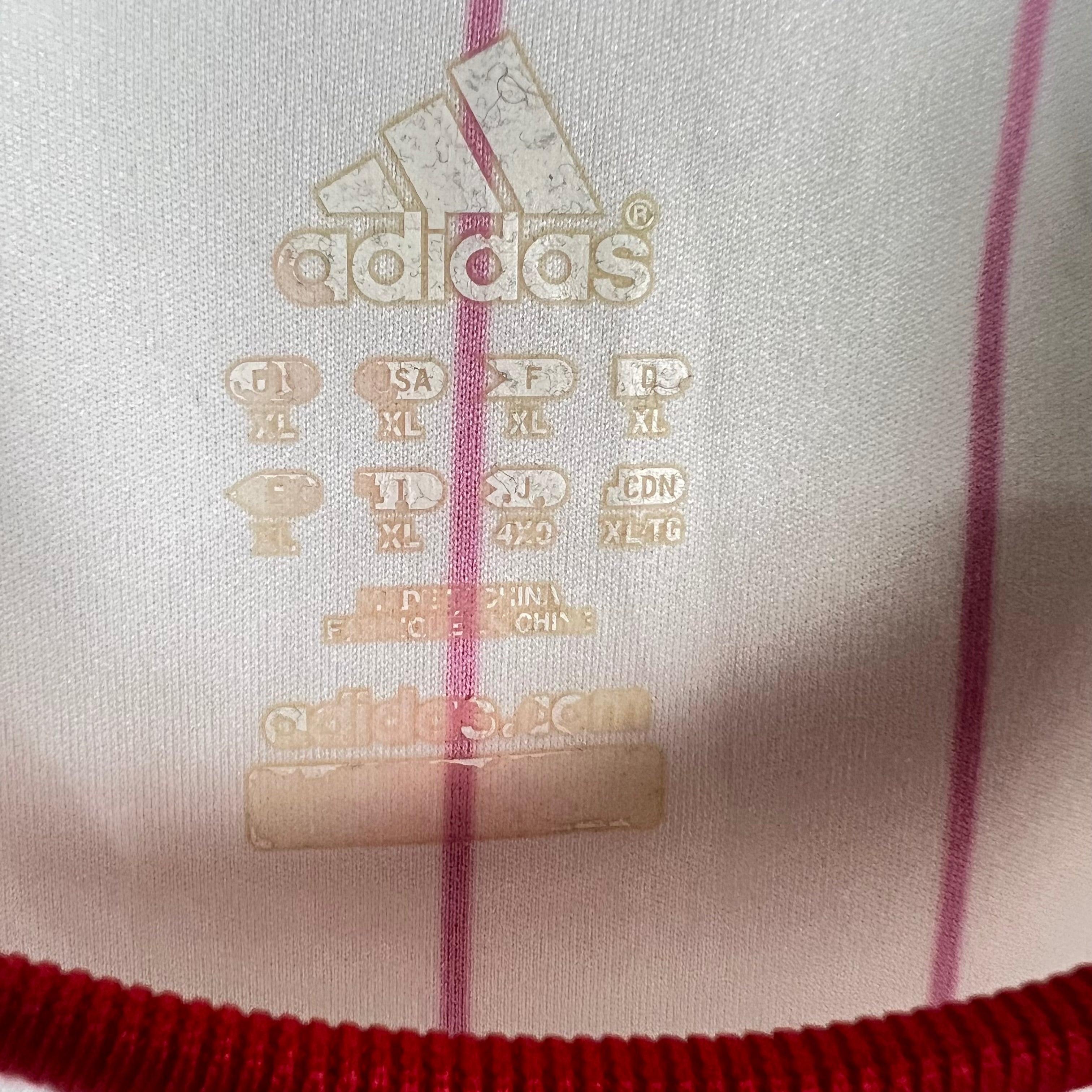 2008 Adidas Hamburg SV Blank Home Jersey
