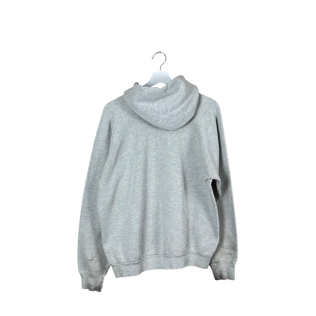 Vintage NFL New York Giants Helmet Logo Hoodie Washed Grey