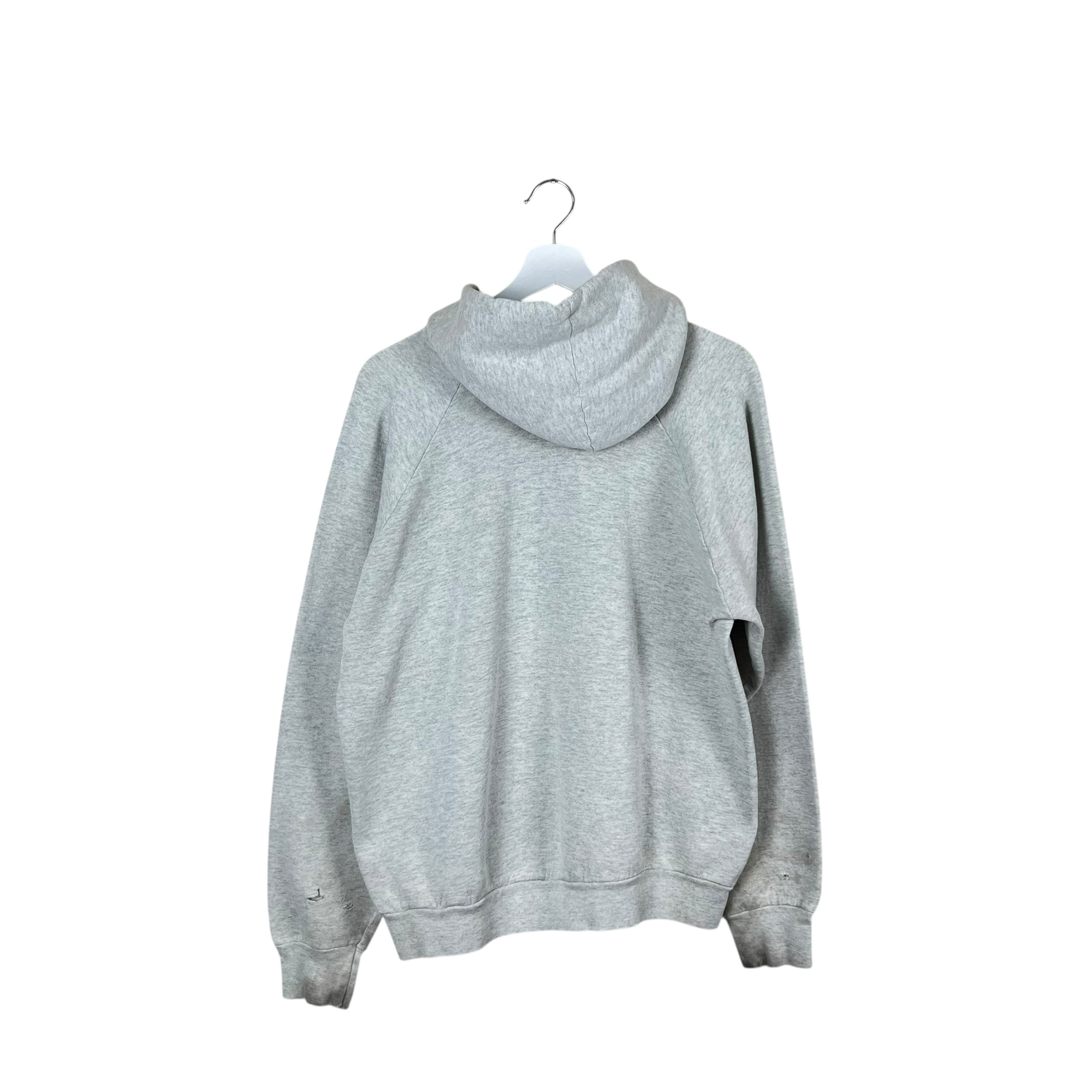 Vintage NFL New York Giants Helmet Logo Hoodie Washed Grey