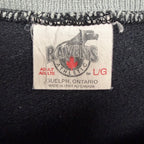 1994 Ravens Athletics NBA Toronto Raptors Big Spellout Logo Crewneck