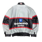 Vintage Jeff Hamilton NASCAR Kevin Harvick Leather Racing Jacket