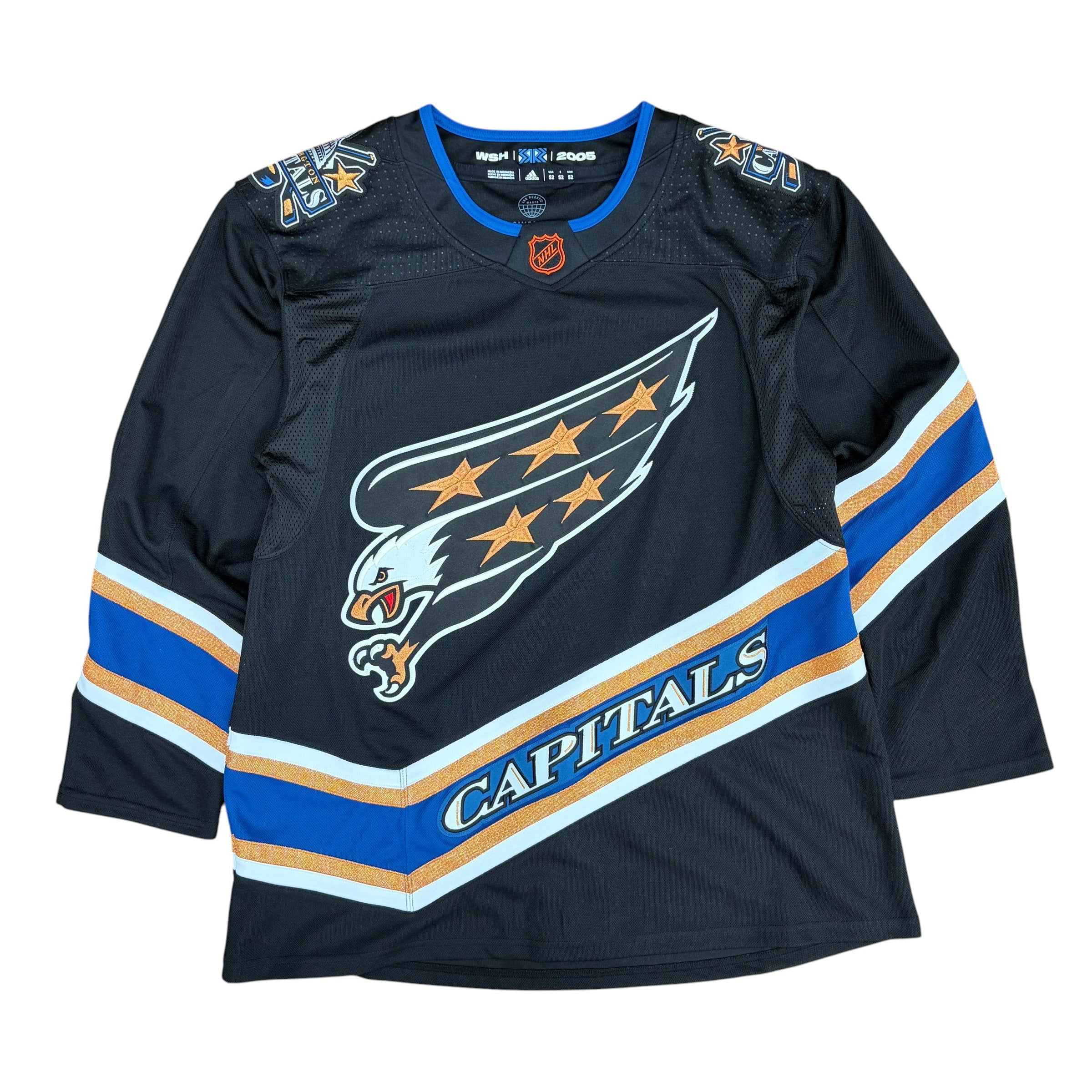 2022 Adidas NHL Washington Capitals Blank Retro 2.0 Jersey
