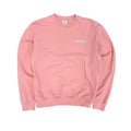 Sporty & Rich “Health & Wellness” Logo Crewneck Coral