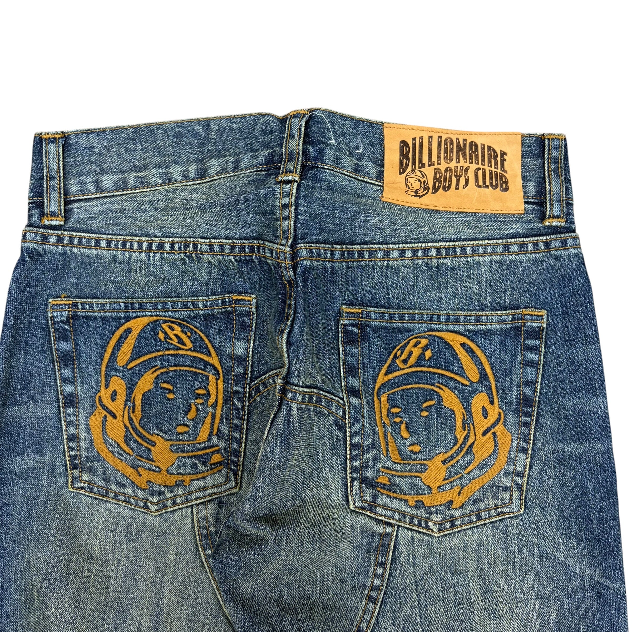 Billionaire Boys Club Embroidered Smart Cut Double Knee Pants Hard Wash