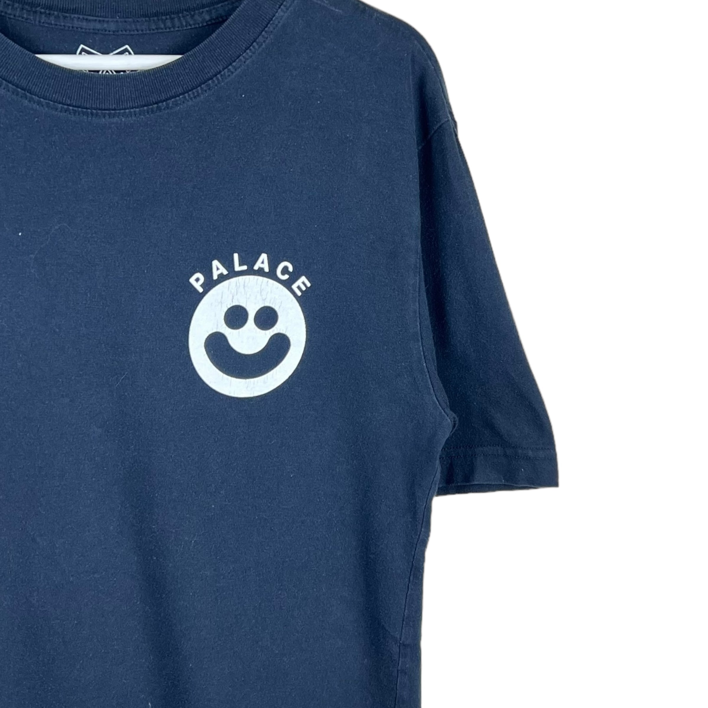 Palace Smiley Face Tee Navy