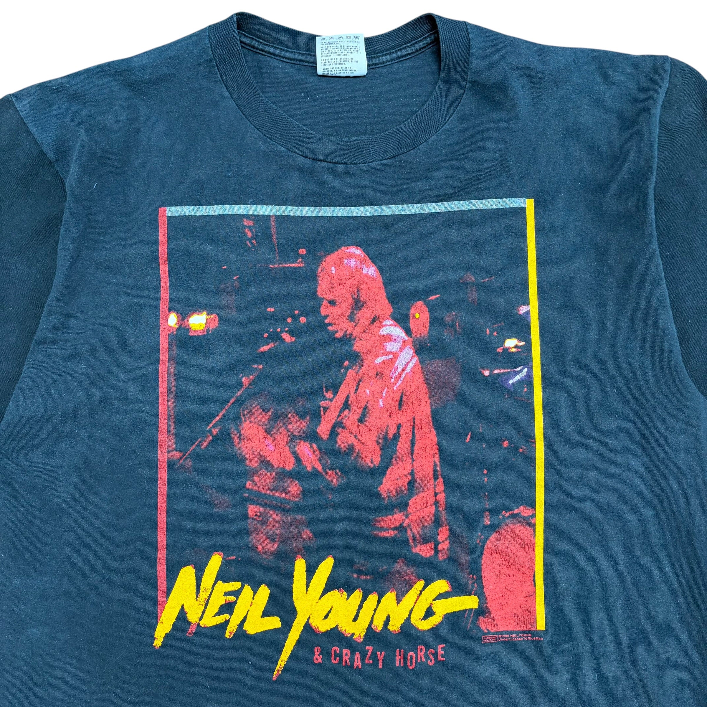 1996 Neil Young “& Crazy Horse” Tour Tee Black