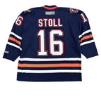 Vintage CCM NHL Edmonton Oilers Jarret Stoll Away Jersey