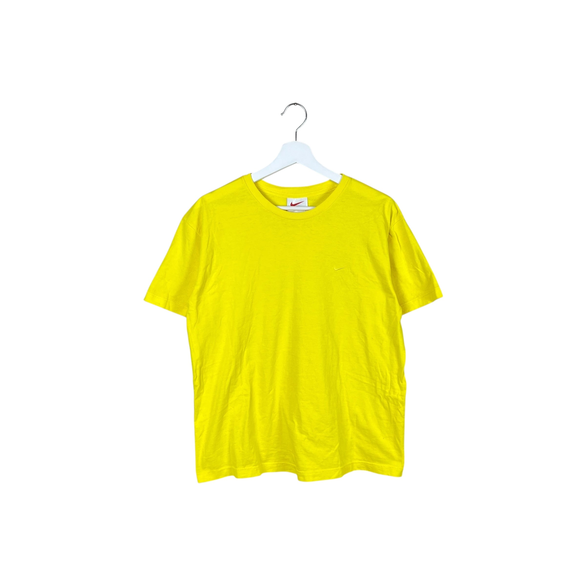 Vintage 90’s Nike Women’s Side Swoosh Tee Banana Yellow