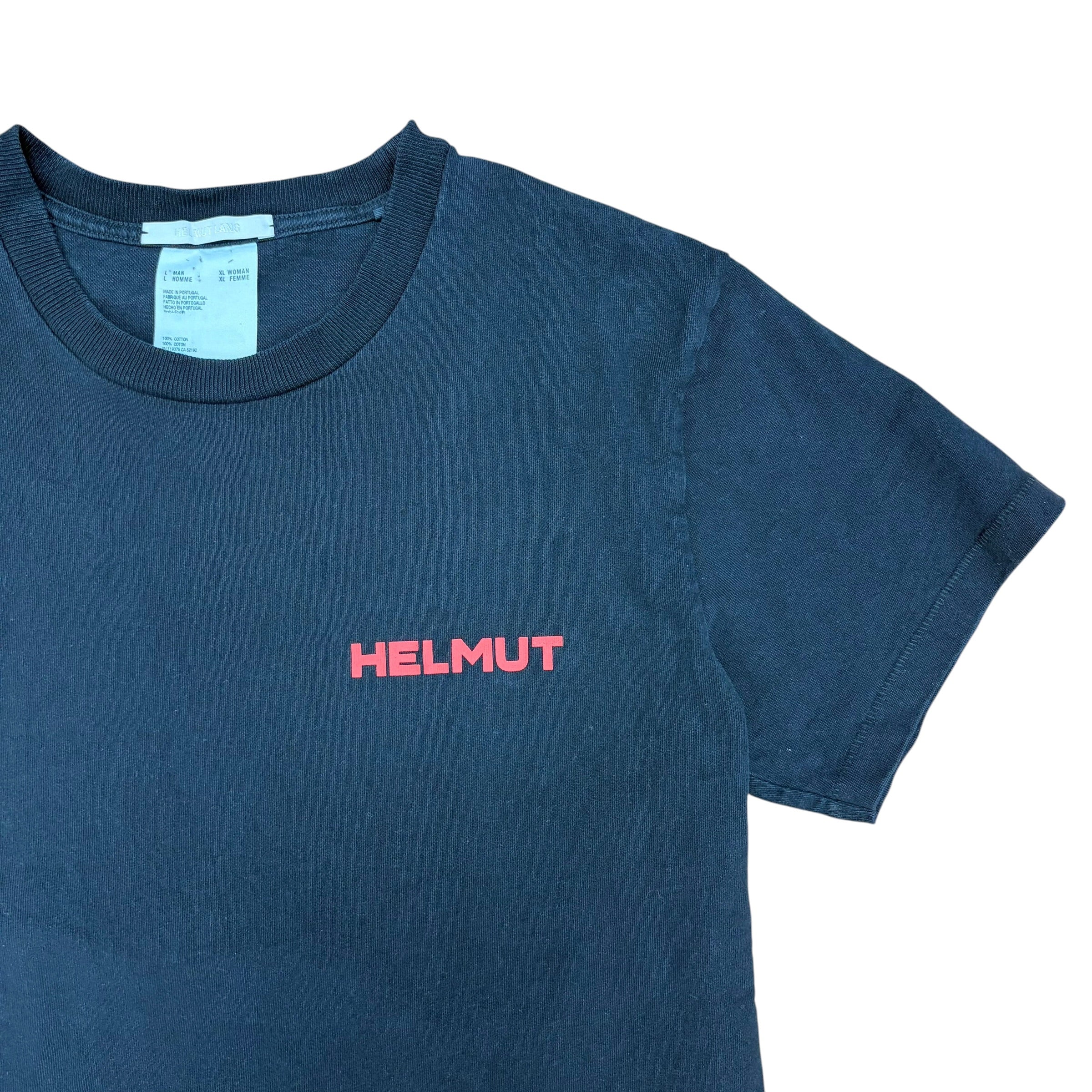 Helmut Lang “In Lang We Trust” Tee Black (2018)
