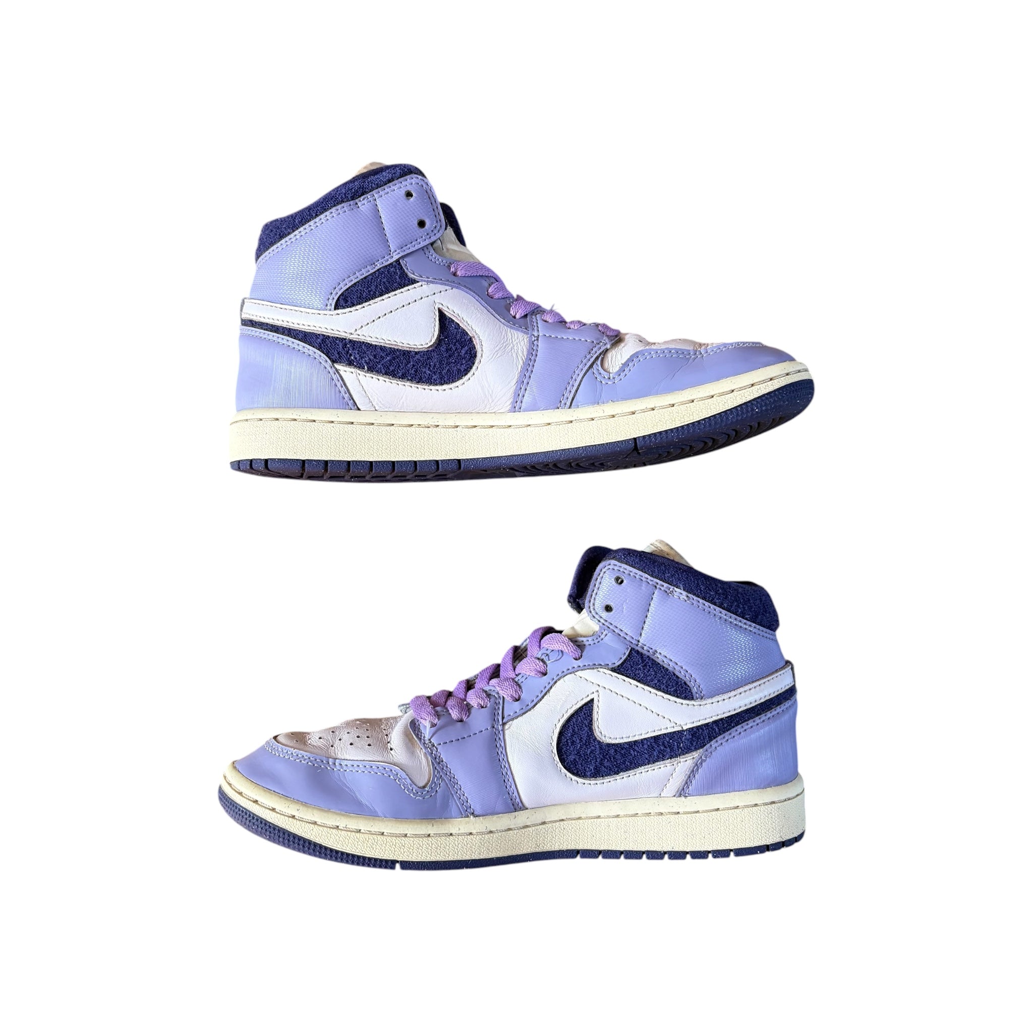 Jordan 1 Mid SE Chenille Sky J Light Purple (Women’s)