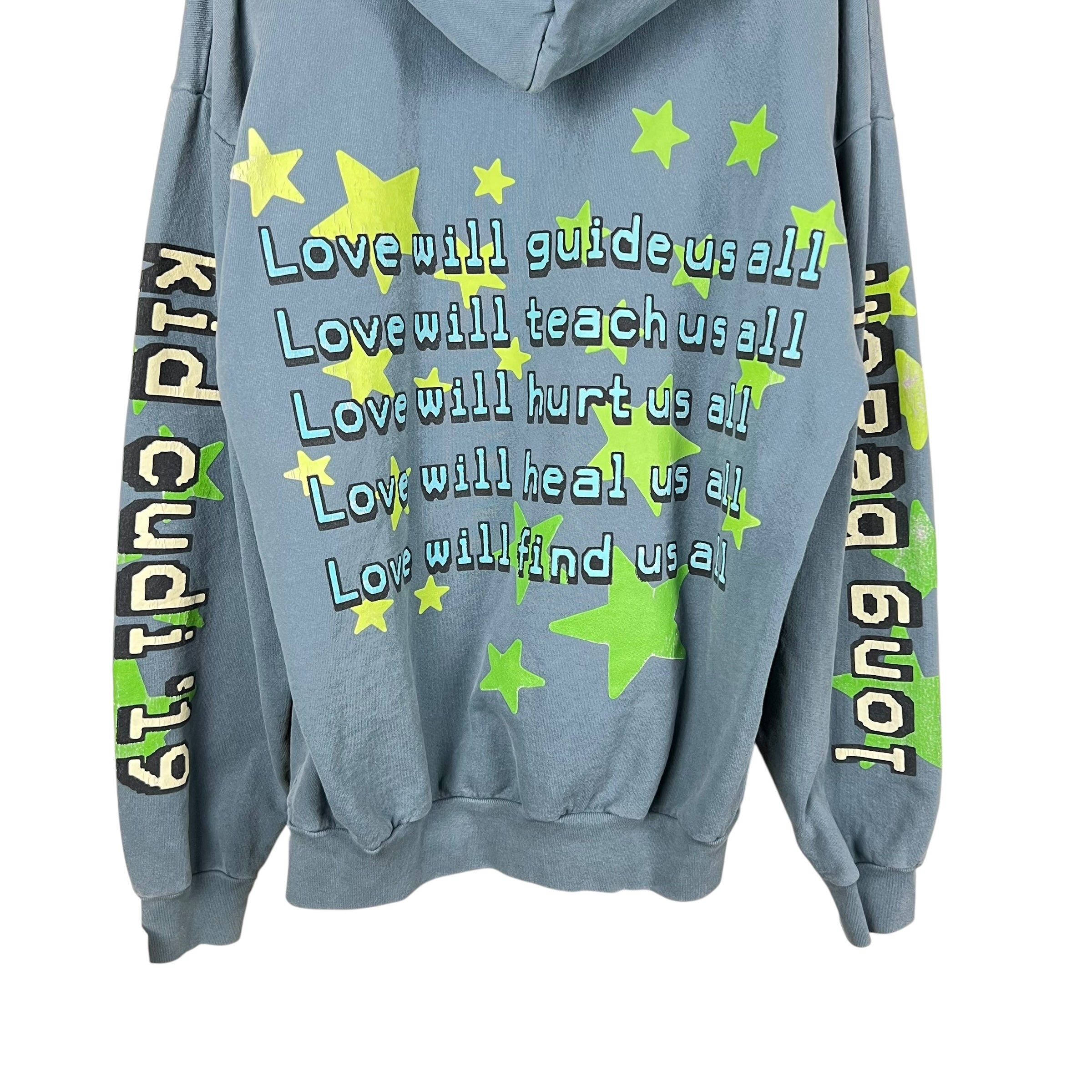Cactus Plant Flea Market x Kid Cudi Enter Galactic Hoodie “Blue”