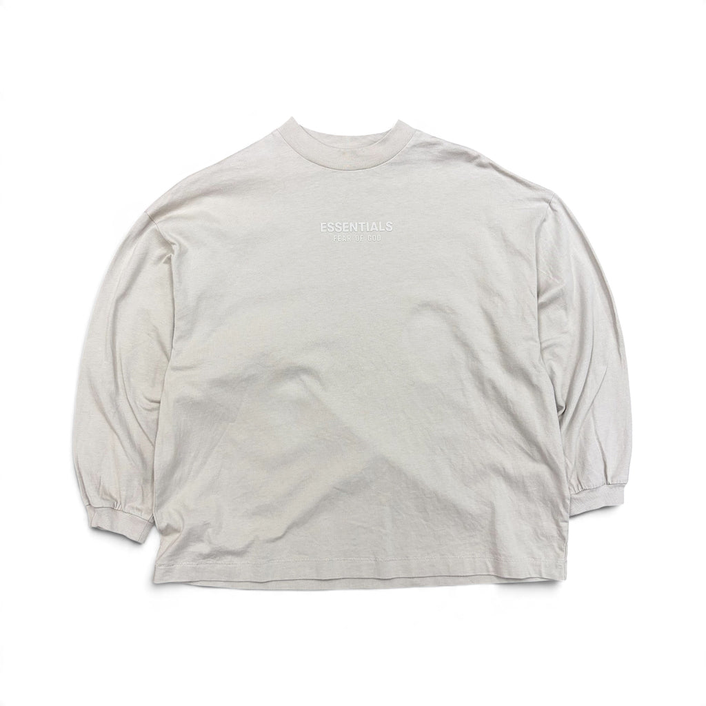 Essentials Youth Mock Neck Longsleeve Oatmeal