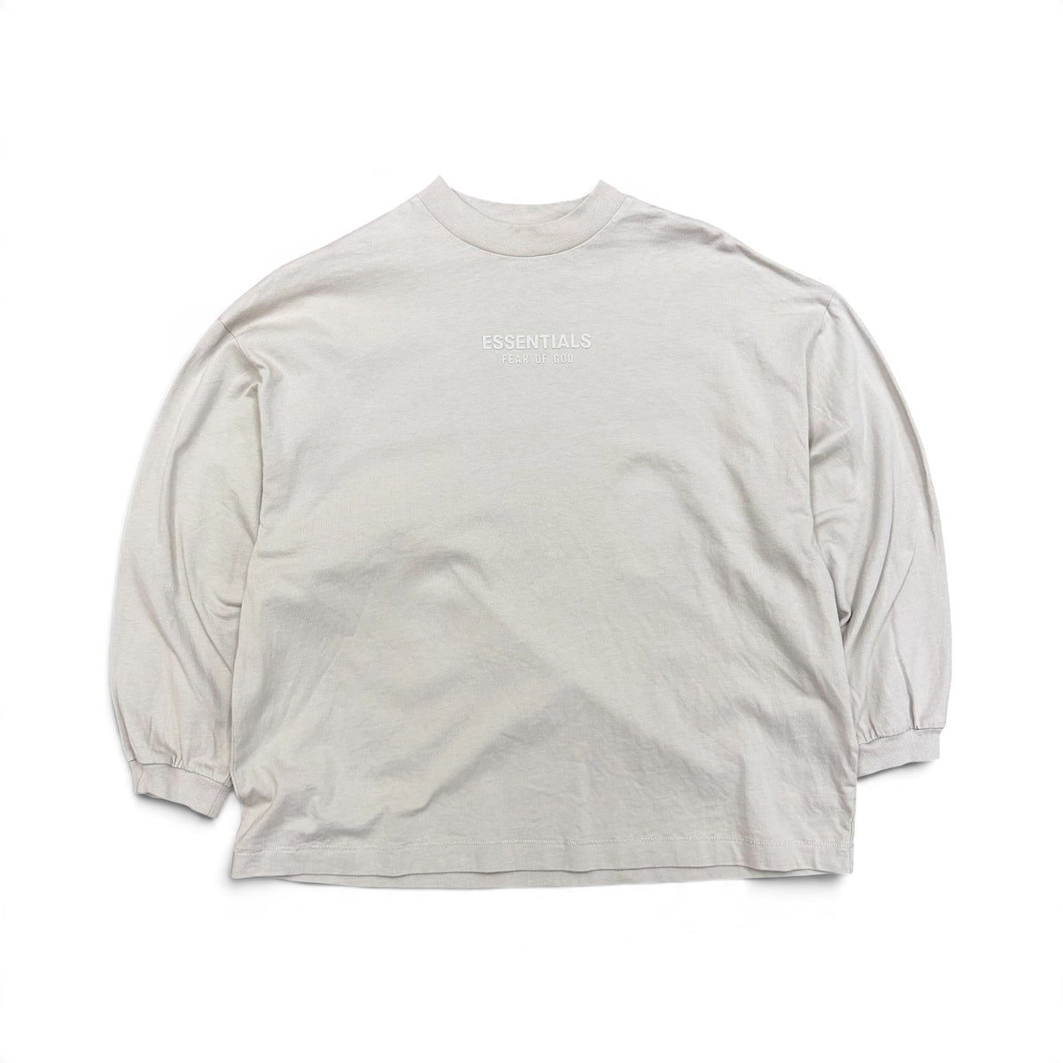 Essentials Youth Mock Neck Longsleeve Oatmeal