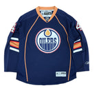 Vintage Reebok NHL Edmonton Oilers Taylor Hall Away Jersey
