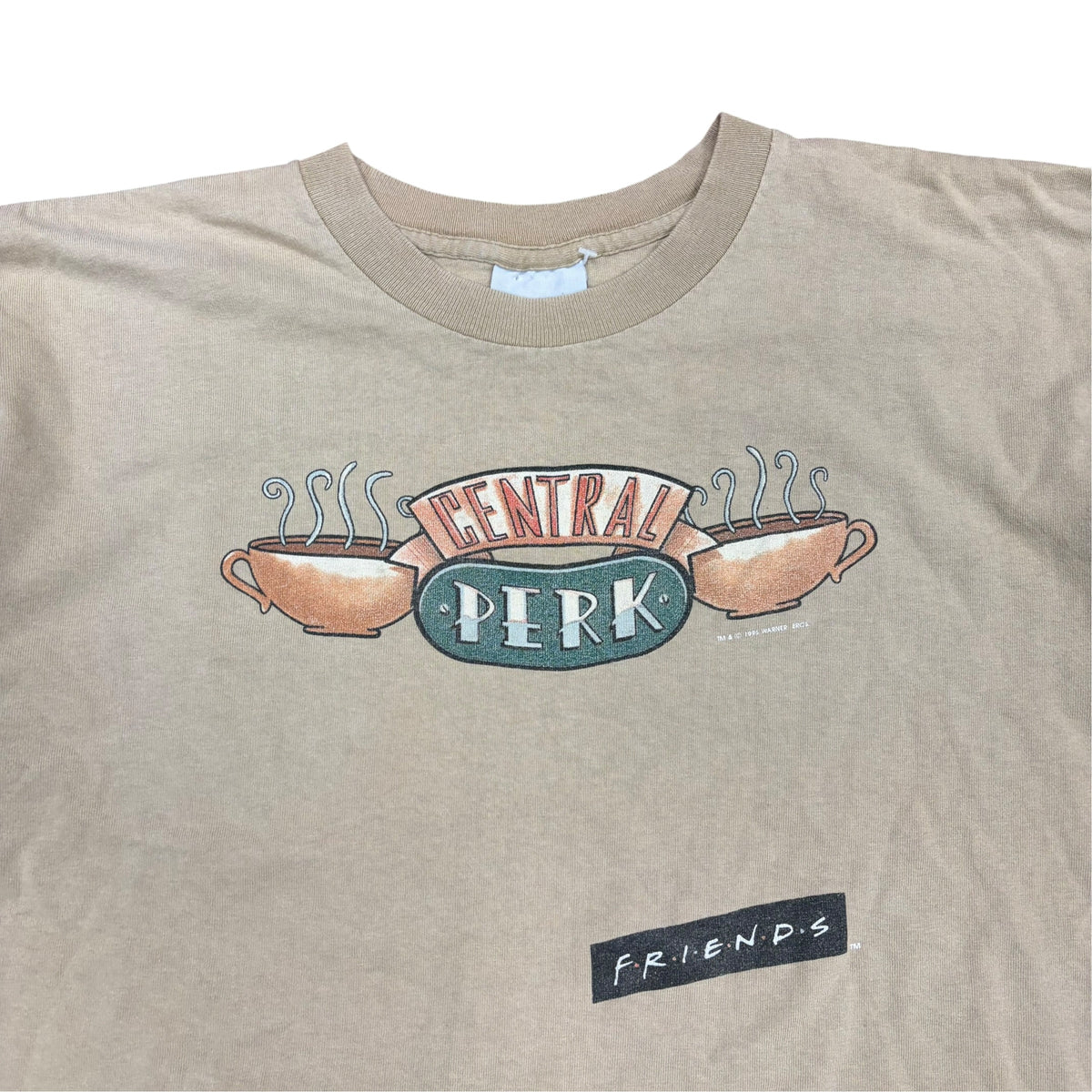 1995 Stanley Desantis Friends Central Perk Logo Tee