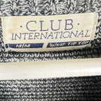 Vintage Club International Arctic Expedition Graphic Knit Grey