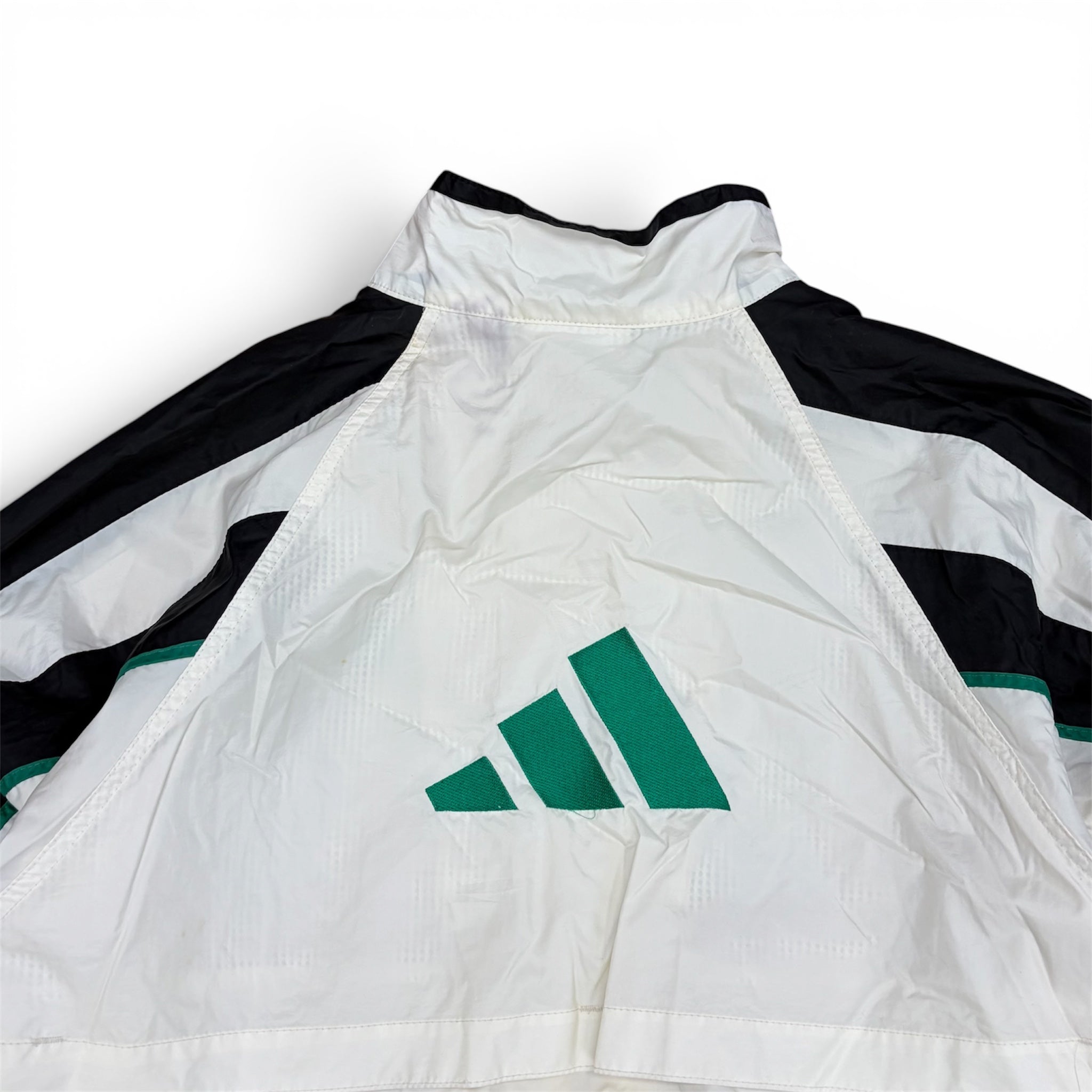 Vintage Adidas Equipment Logo Windbreaker White