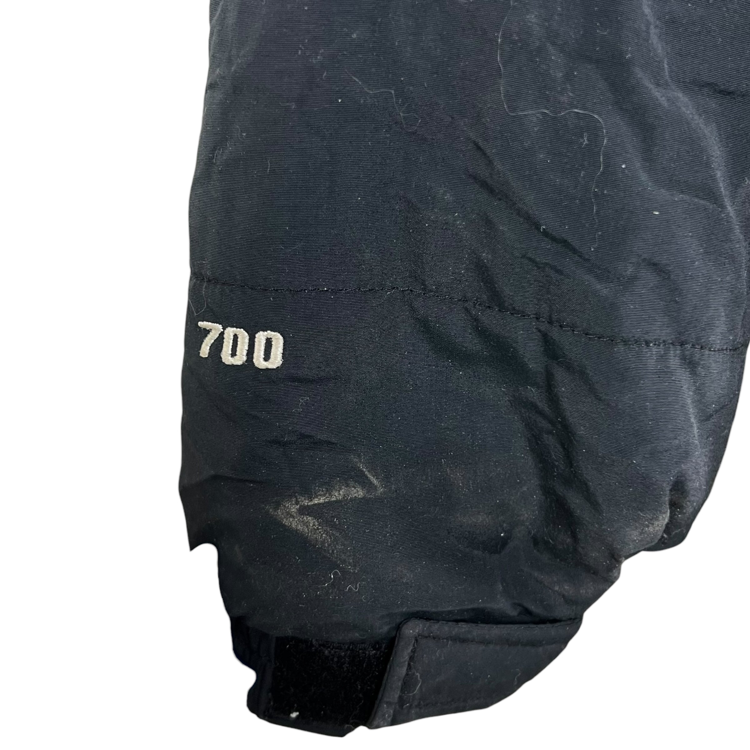 Vintage North Face 700 Puffer Parka Down Jacket Navy/Black