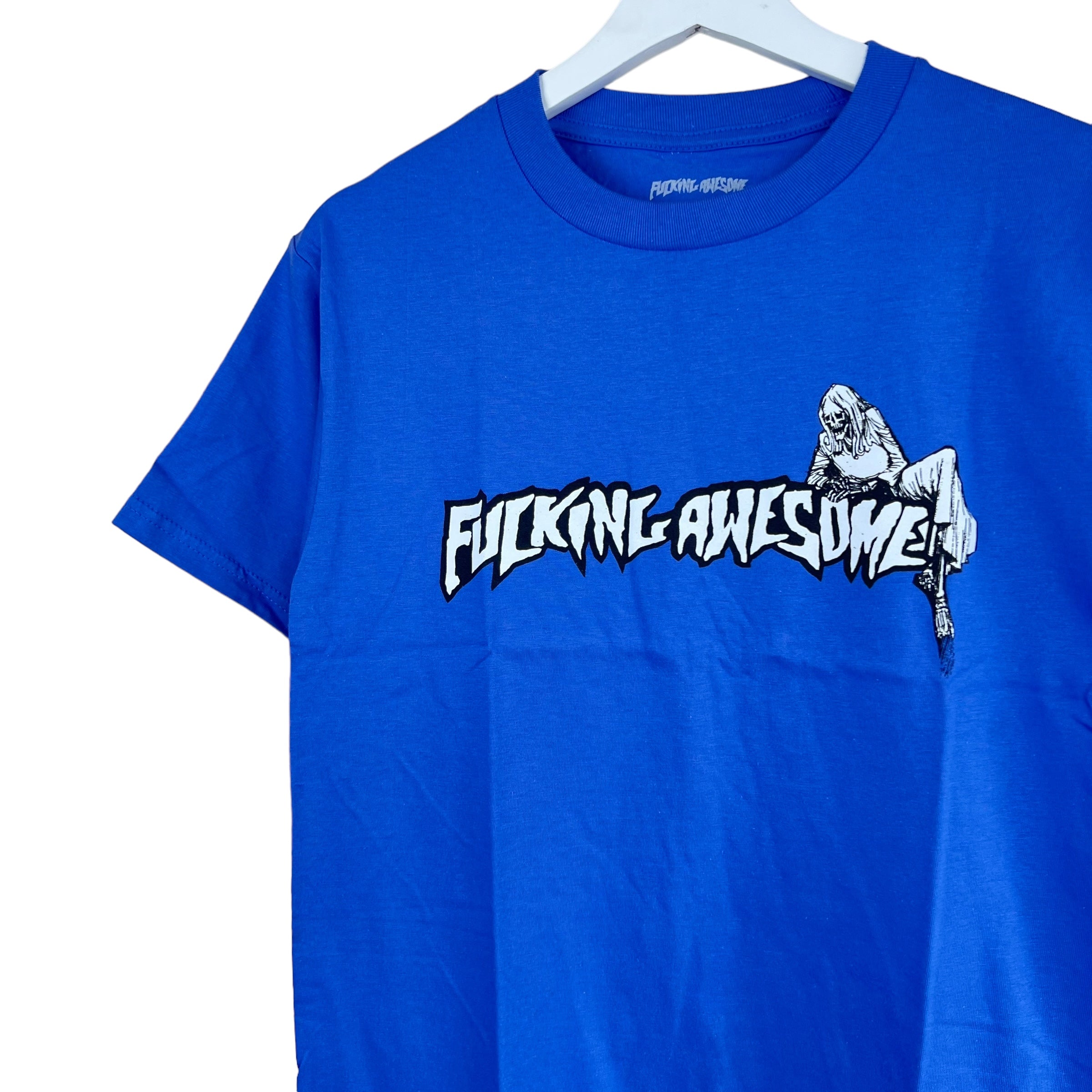 Fucking Awesome Muerte Tee Blue