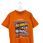 1999 Pro Player Cleveland Browns vs. Minnesota Vikings Arena Promo Tee Orange