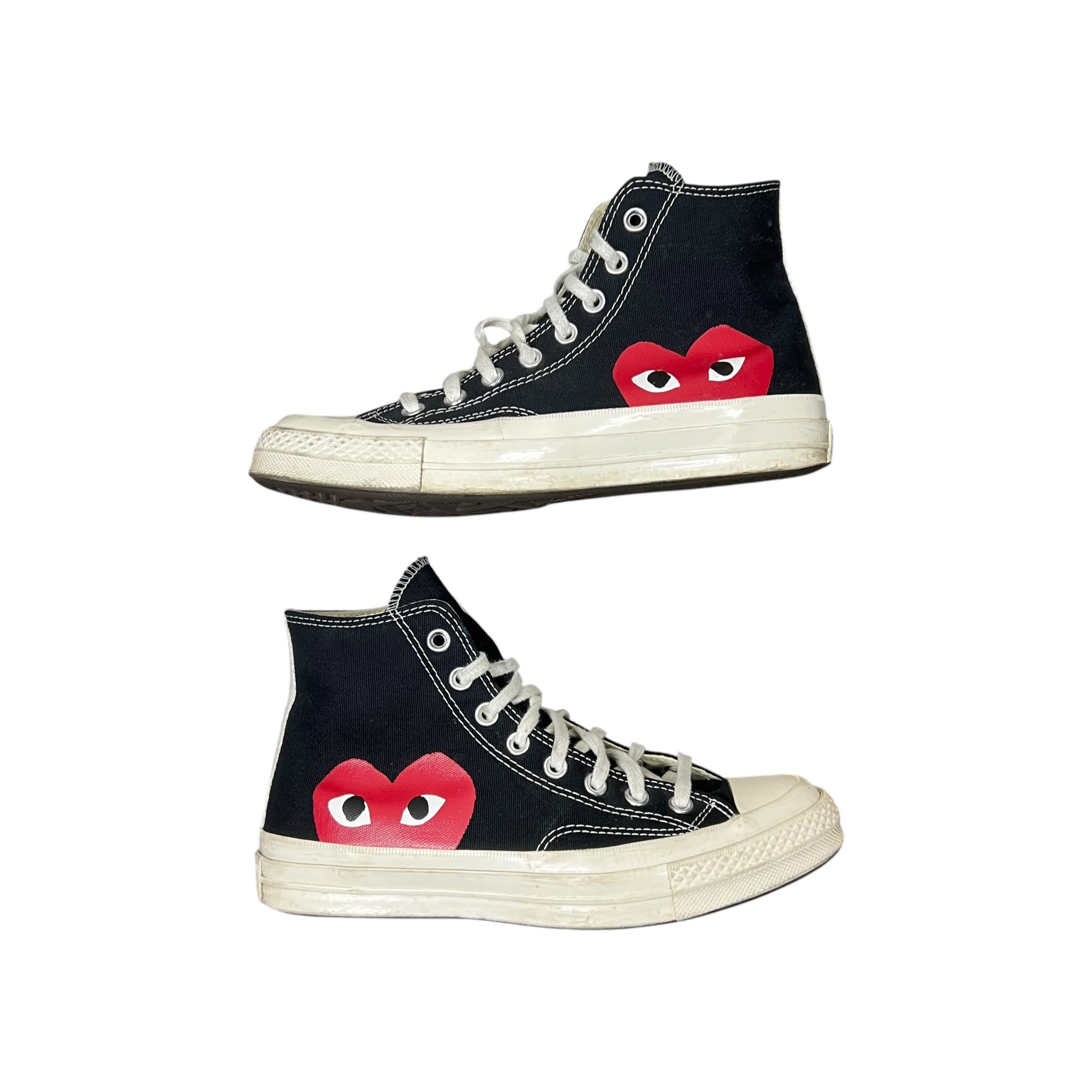 Comme Des Garçons PLAY x Converse Chuck Taylor All Star 70 Hi “Black”