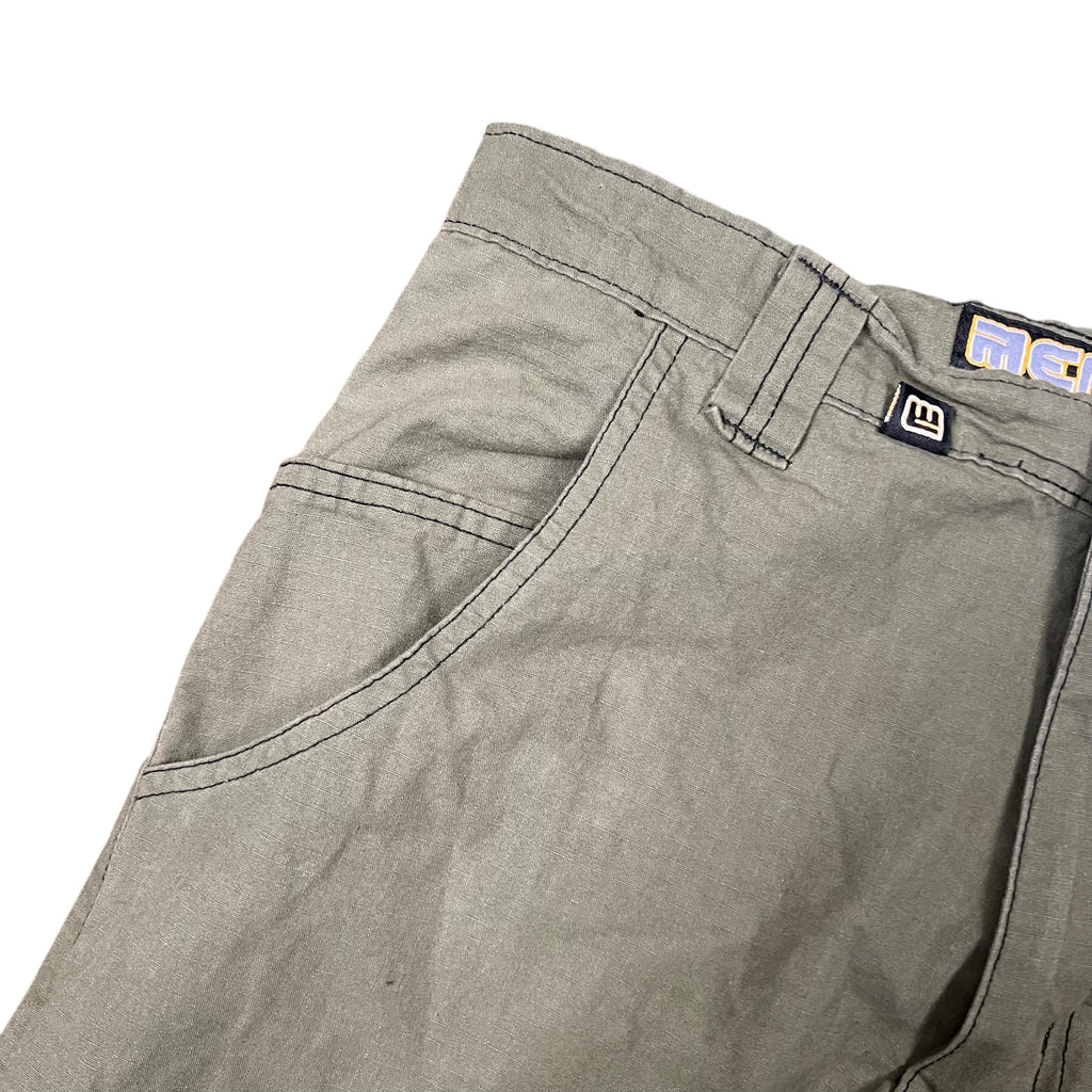 Vintage Menace Jeans Wide Cargo Pants Olive