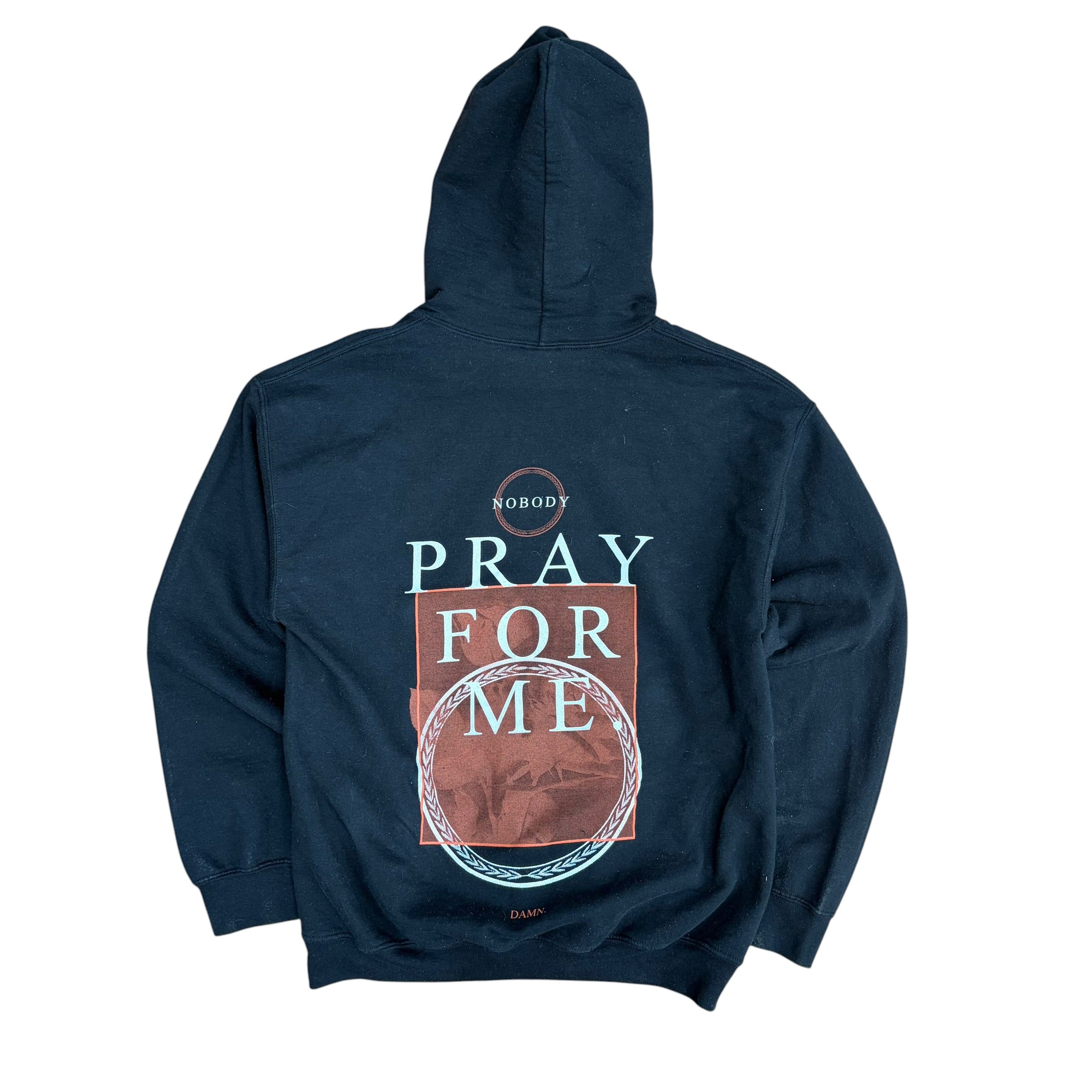 Vintage TDE Kendrick Lamar DAMN “Pray For Me” Tour Hoodie Black