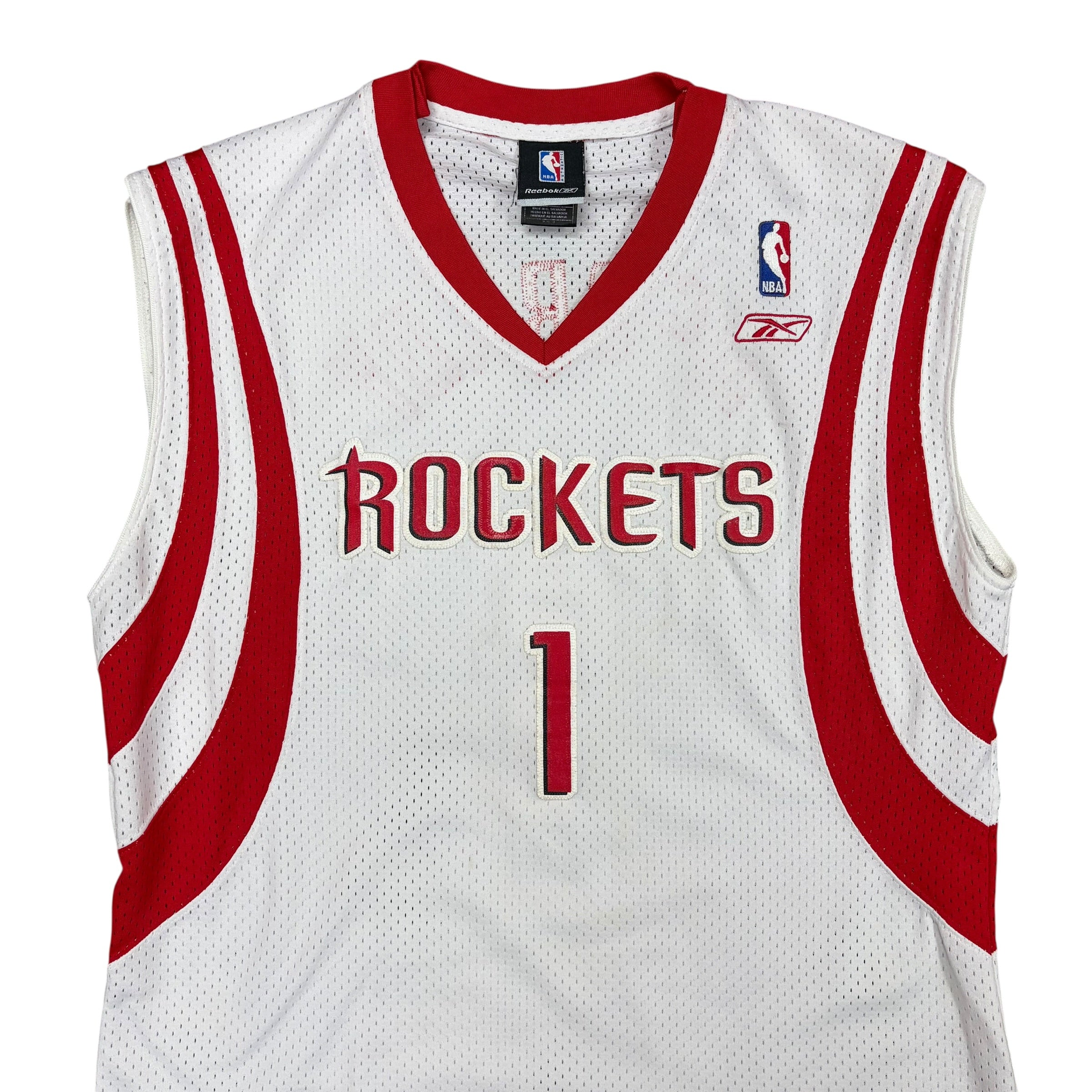 Vintage Reebok Houston Rockets Tracy McGrady Home Jersey