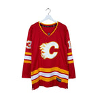 Vintage Fanatics Women’s NHL Calgary Flames Johnny Gaudreau Away Jersey