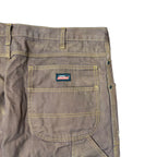 Vintage Dickies Straight Fit Double Knee Carpenter Pants Washed Brown