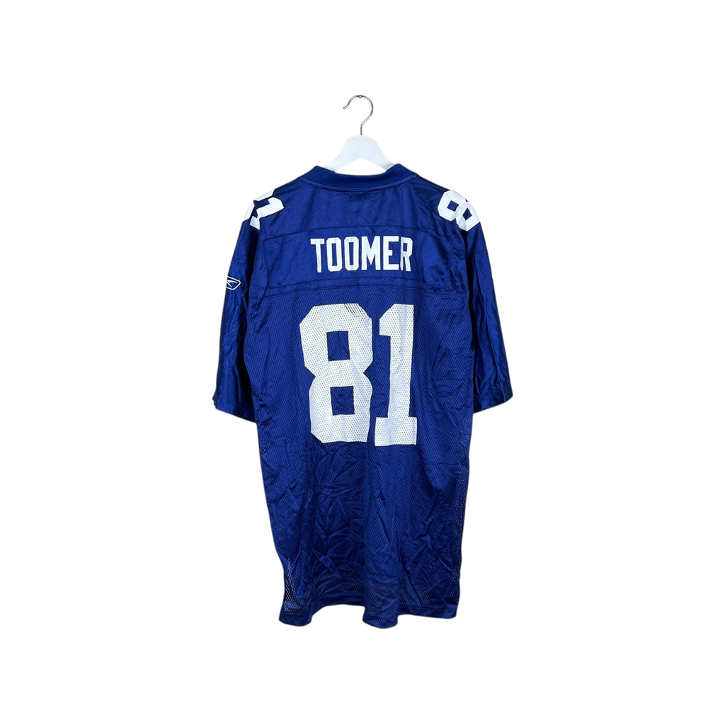 Vintage Reebok NFL New York Giants Amani Toomer Away Jersey