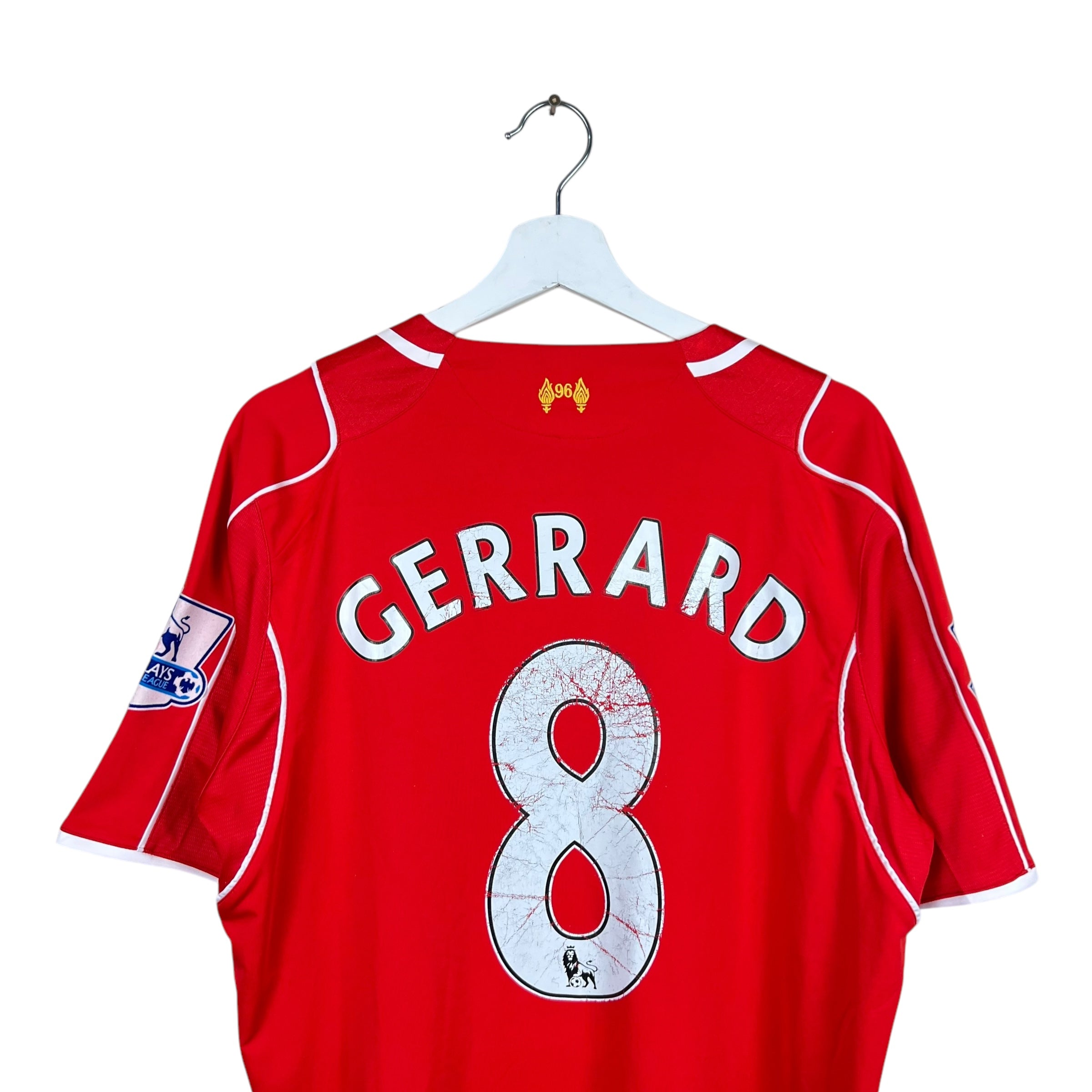 2014 Warrior Liverpool FC Steven Gerrard Home Jersey