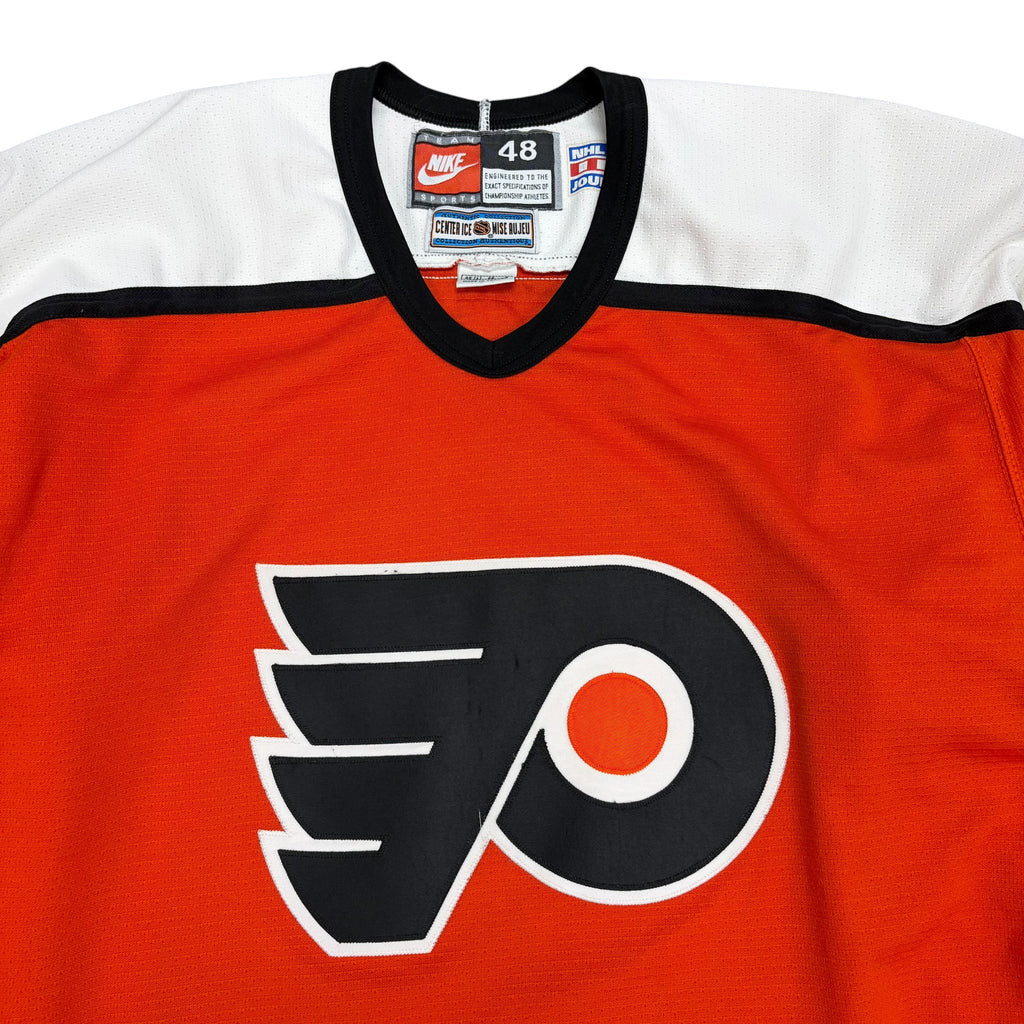 Vintage Nike 90’s NHL Philadelphia Flyers John LeClair Home Jersey
