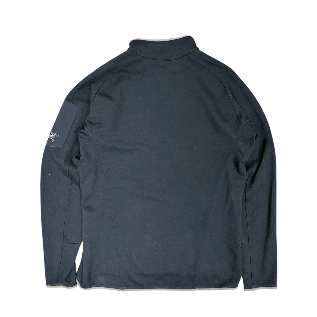 Arc’teryx Delta LT Quarter Fleece Zip Up Jacket Black