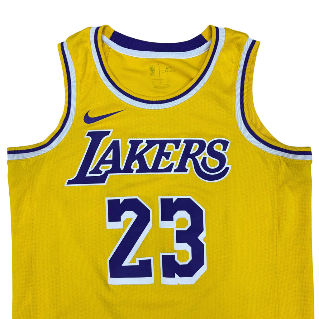 Vintage Nike NBA Los Angeles Lakers LeBron James Away Jersey