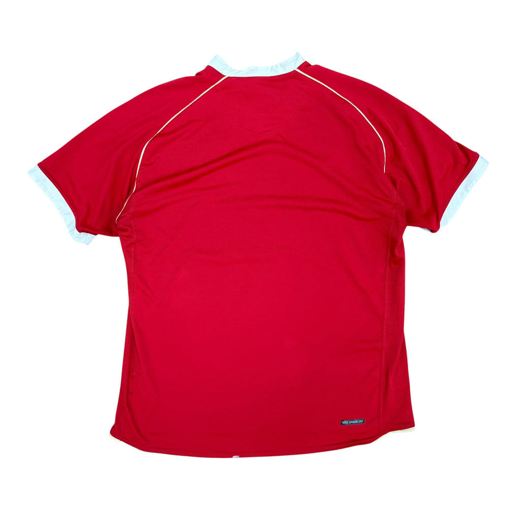 2007 Nike Manchester United Blank Home Jersey