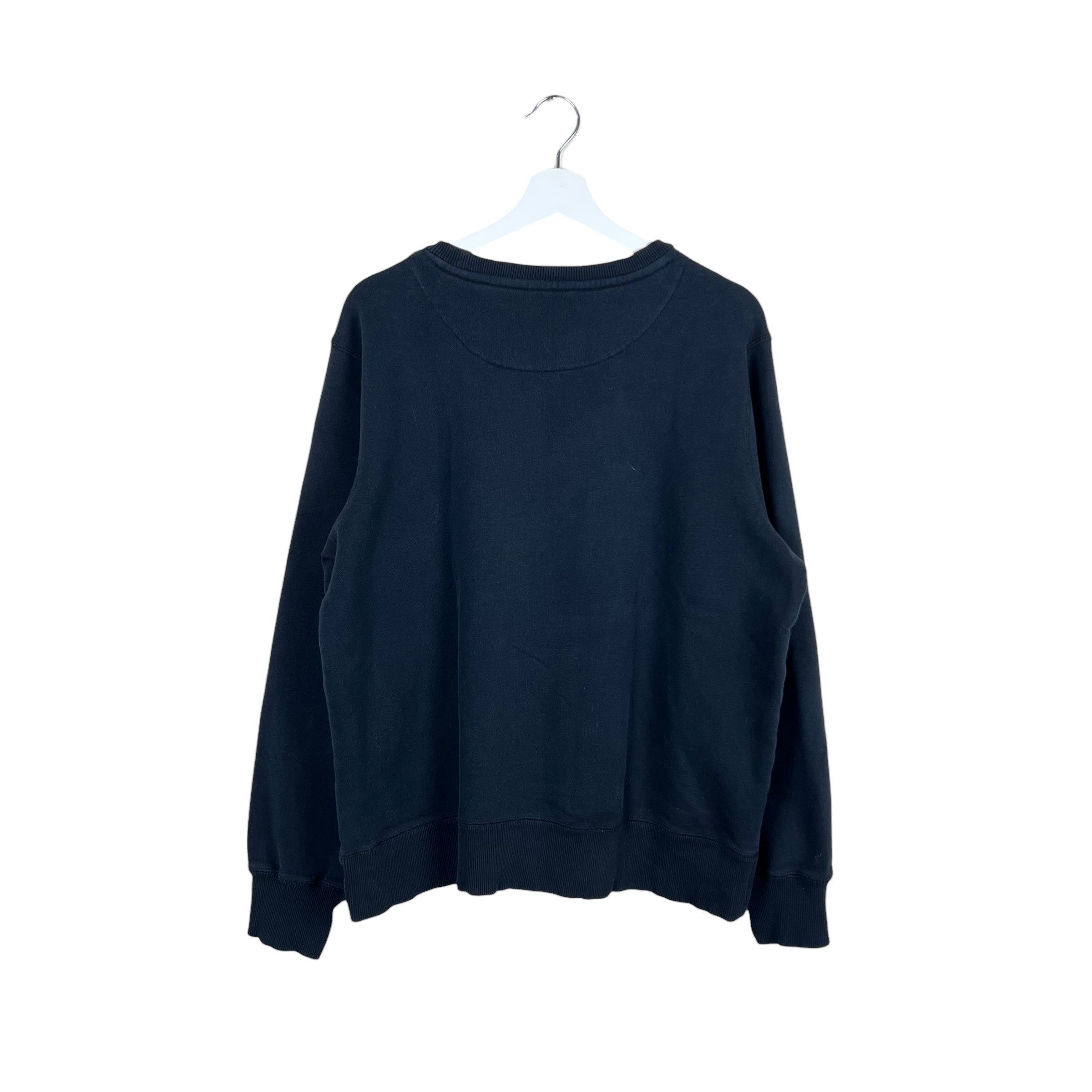 Vintage Y2K Nike Big Logo Crewneck Black