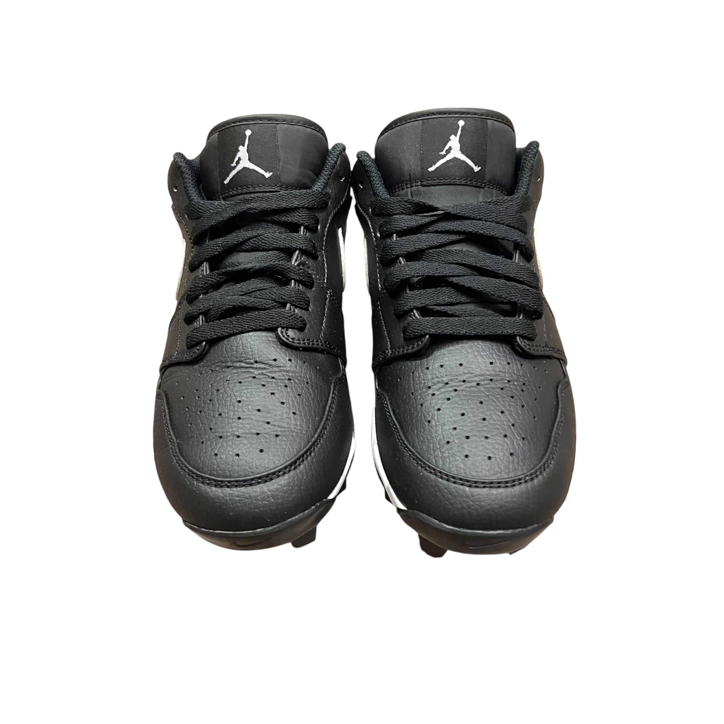 Jordan 1 Low Black & White Cleat (GS)