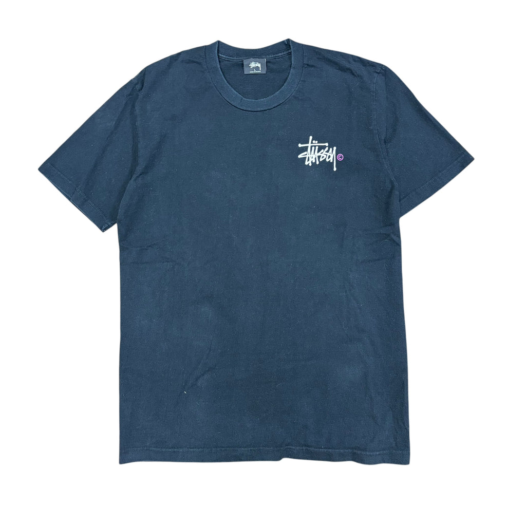 Stussy Basic Logo Tee Black