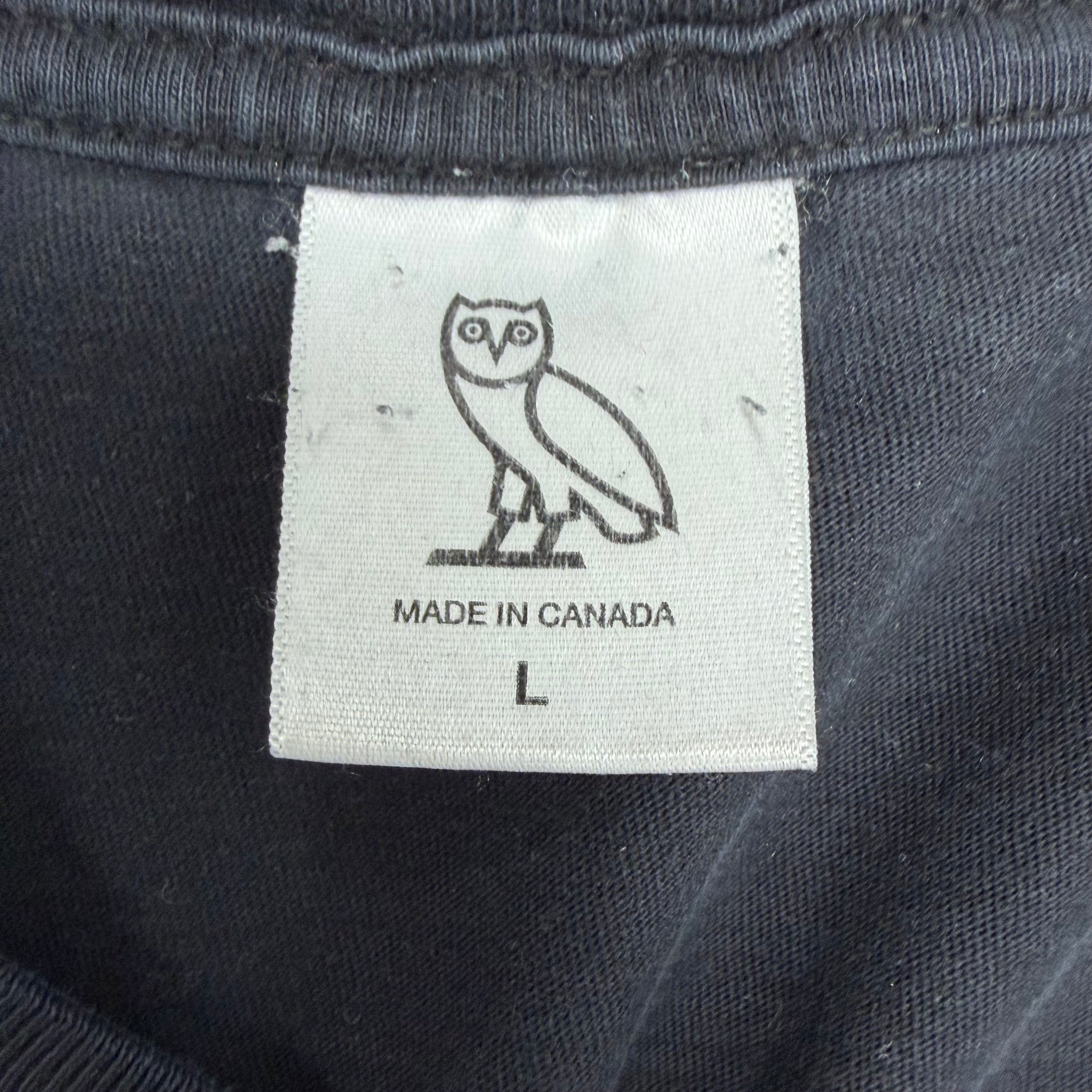 OVO Italy OG Owl Tee Black