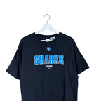 Vintage CCM NHL San Jose Sharks Logo Tee Black