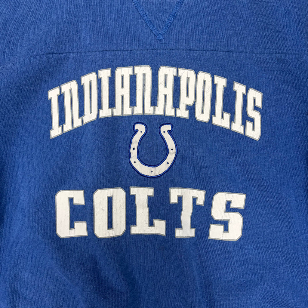 Vintage NFL Indianapolis Colts Arch Logo Crewneck Blue