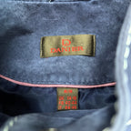 Vintage Danier Women’s Western Suede Leather Jacket Blue