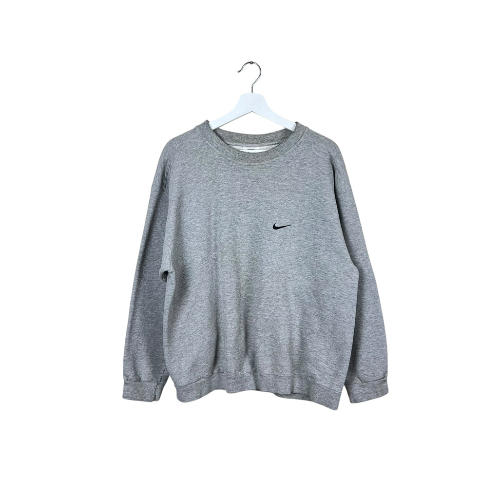 Vintage 90’s Nike Side Swoosh Crewneck Grey