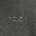 Acne Studios Joghy Cropped Hoodie Dark Forest Green